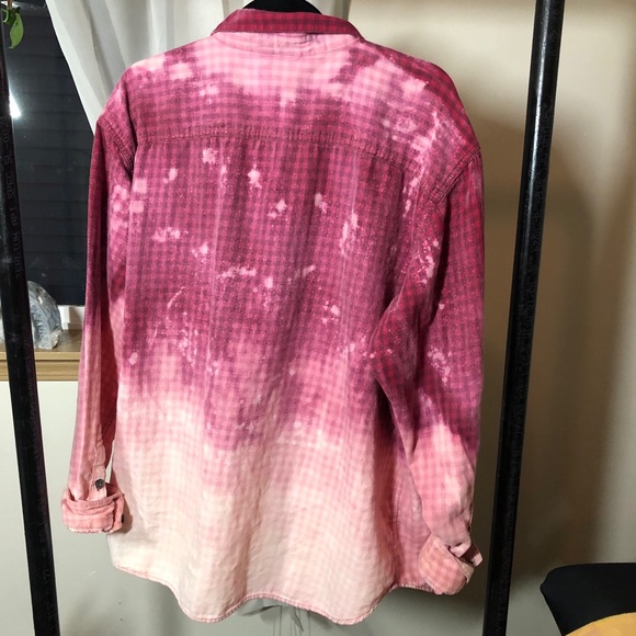 Other - Hand bleached flannel!